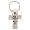 For God So Loved The World – Metal Key Ring In A Tin