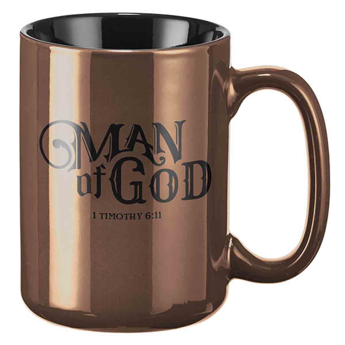 Man Of God – 1 Timothy 6:11 (Ceramic Mug)