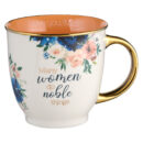 Many Women Do Noble Things. I Love You Mom (Ceramic Mug)