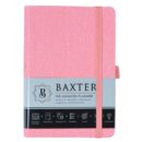 Baxter Undated Planner Pocket Edition Pink (Durable Synthetic Fibre Flexcover)