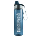 I know The Plans I Have For You Blue Plastic Water Bottle – Jeremiah 29:11