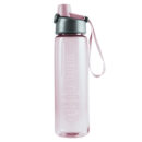 Whatever Is True Pink Plastic Water Bottle – Philippians 4:8