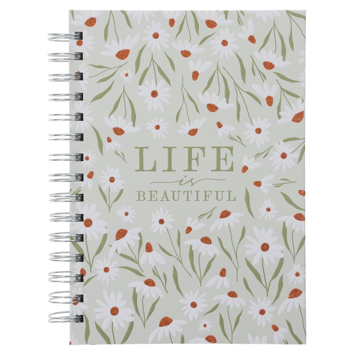 Life Is Beautiful Large Wirebound Journal