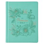 KJV Turquoise Faux Leather Hardcover My Promise Bible