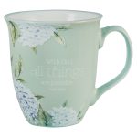 With God All Things Are Possible Ceramic Mug – Matthew 19:26