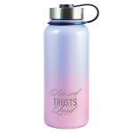 Blessed Is The One Who Trusts In The Lord Stainless Steel Water Bottle – Jeremiah 17:7