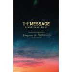 The Message Devotional Bible Large Print (Hardcover)