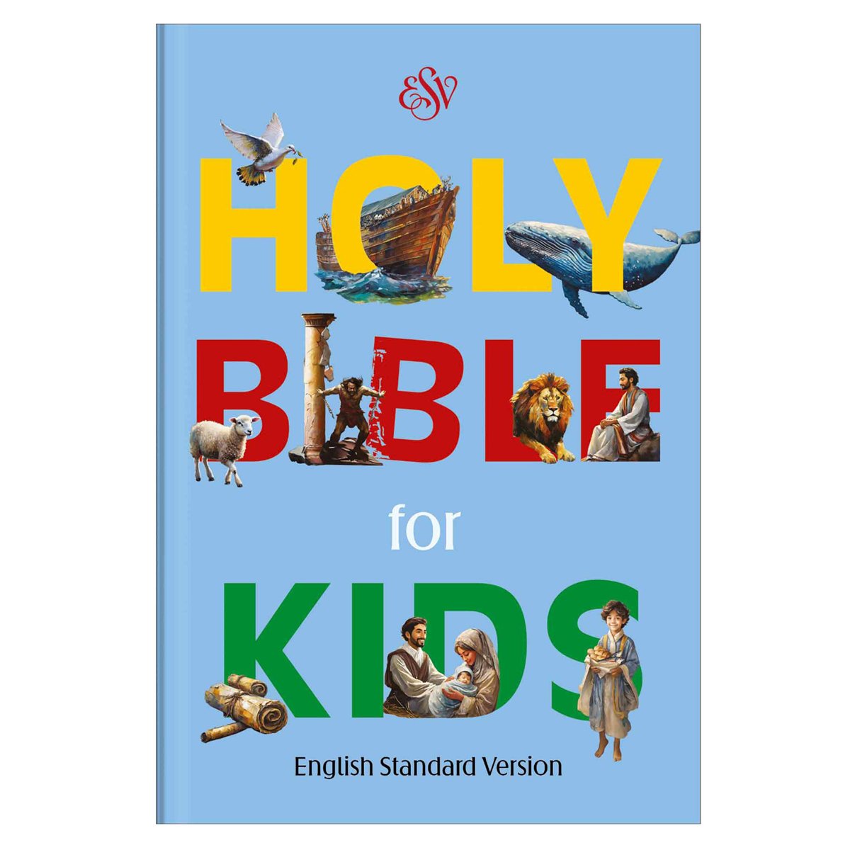 ESV Blue Paperback Holy Bible for Kids