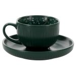 Love Is Patient, Love Is Kind Ceramic Cup and Saucer Set