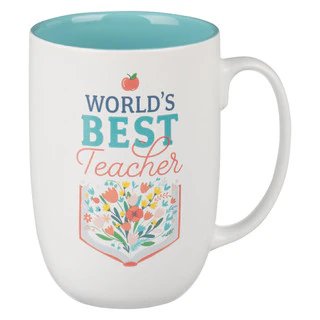 World’s Best Teacher Ceramic Mug